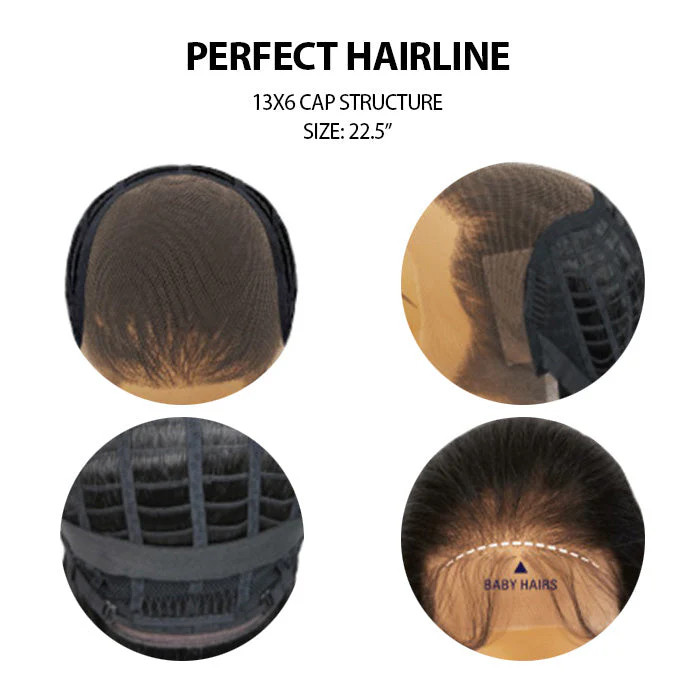 Outre Perfect Hairline Glueless HD 13×6 Lace Frontal Wig – PH 16