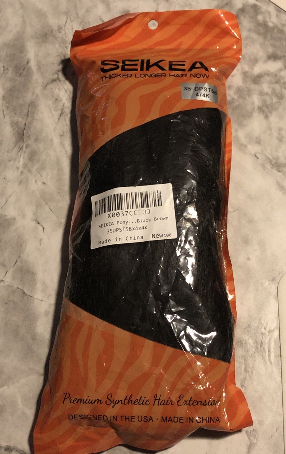 Seikea Ponytail Black Brown