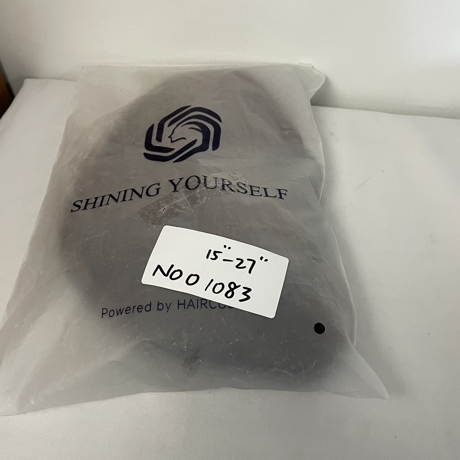 WIG. NO01083 (15-27 inch)adjustable elastic band.
