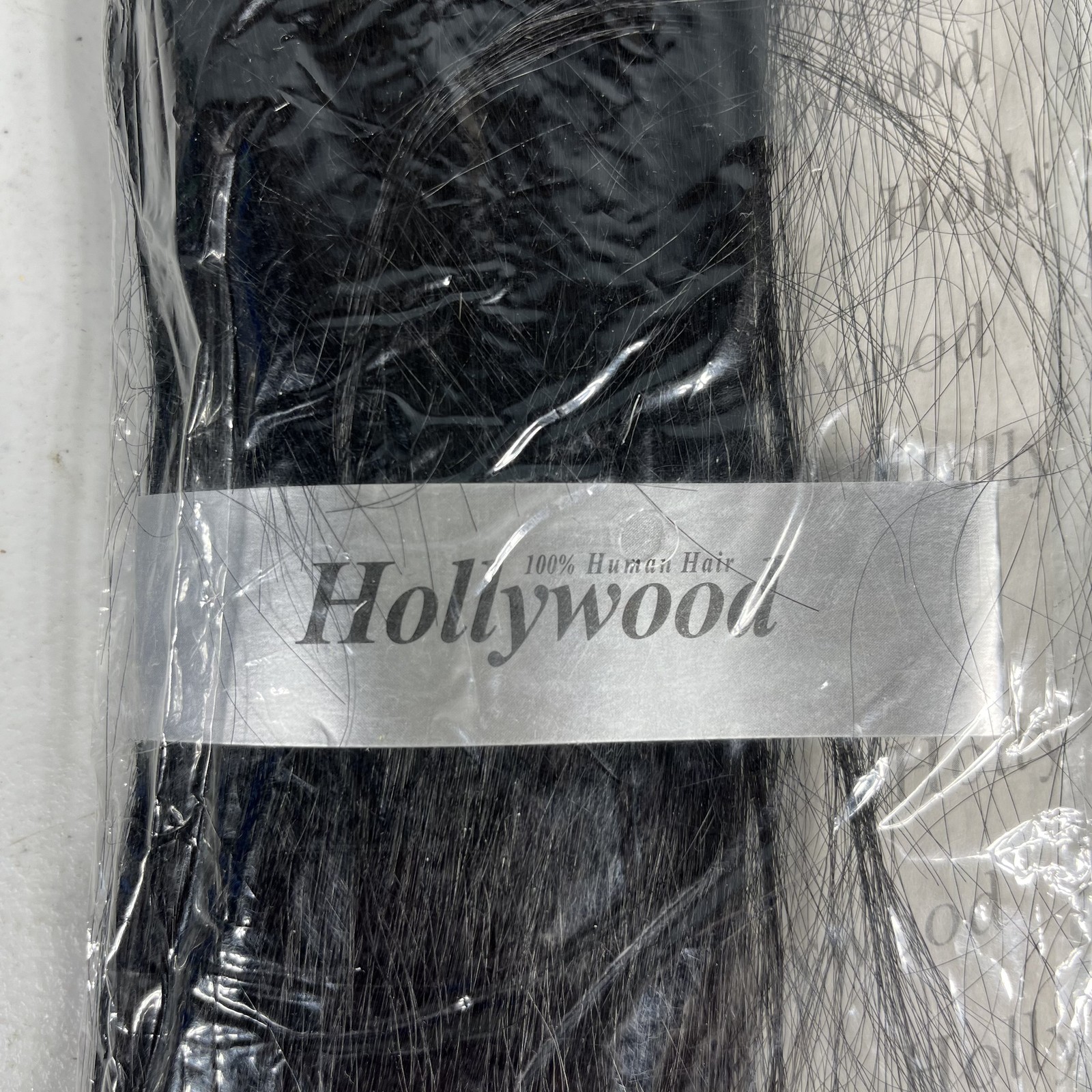 Hollywood 100% Human Hair Extensions American Silky Hand Made Weft Color 1 Jet