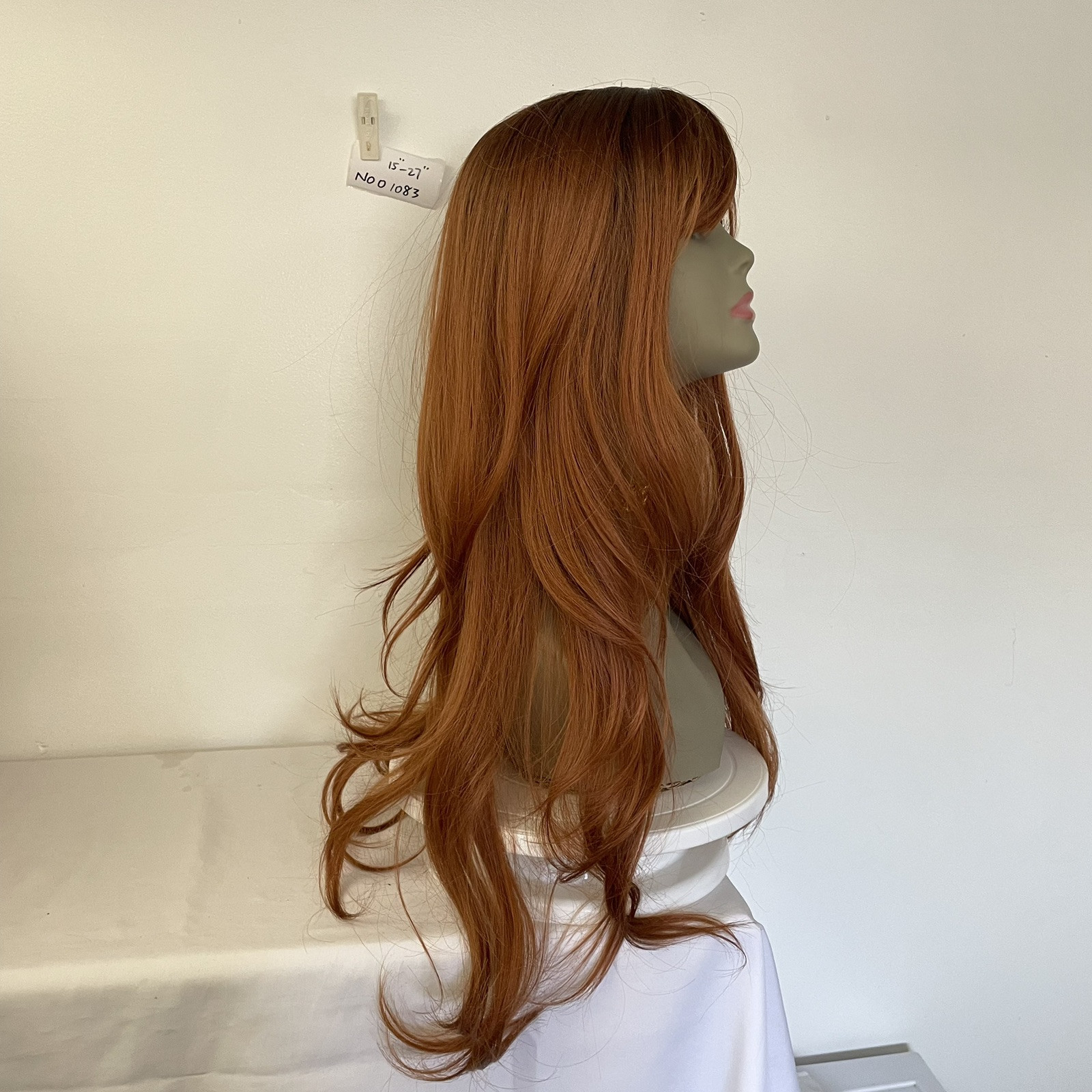 WIG. NO01083 (15-27 inch)adjustable elastic band.