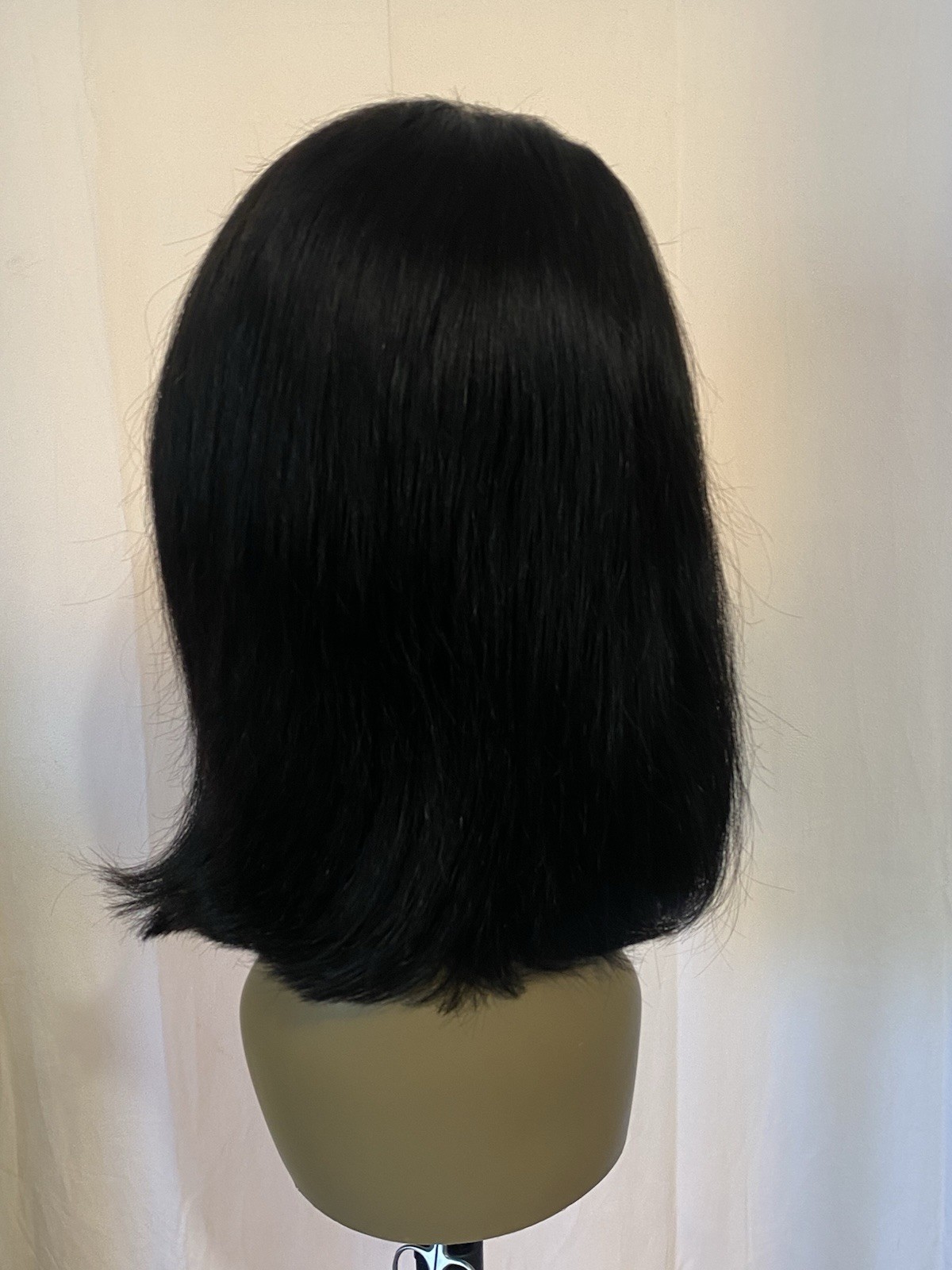 NEW 13×6 HD Lace Straight Bob Wig 12″ Glueless Pre-Plucked Blunt Cut 180 density