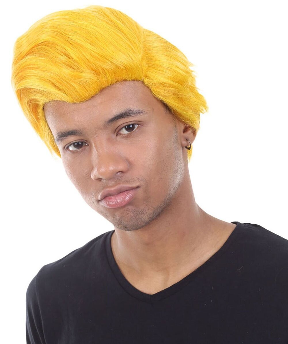 Men’s Dolls Movies character wig, Premium Breathable Capless Cap, HM-1242A