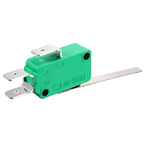 5PCS KW3-OZ 16A 125/250VAC Long Straight Hinge Lever Type SPDT NO NC Micro