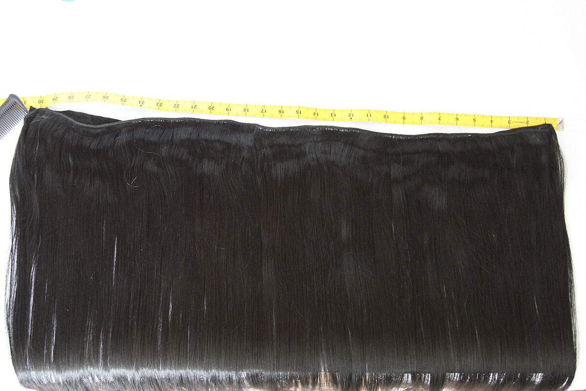 Virgin Human Sew In Hair Weave Extensions Weaving Weft Straight 1/3 Bundles US