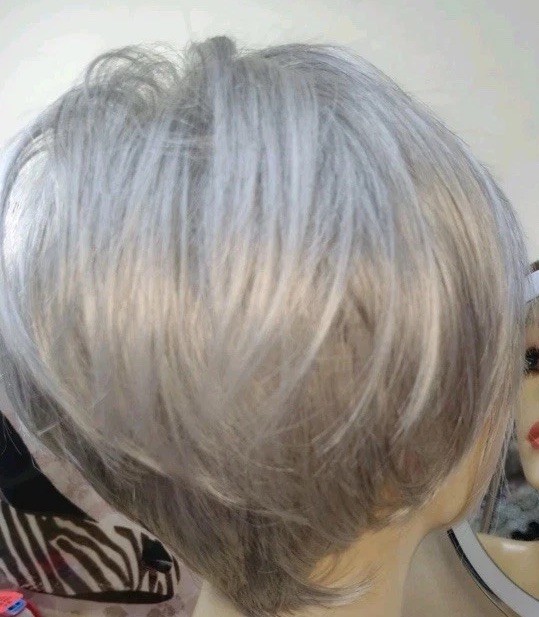 Raquel Welch Tres Chic Wig Silver Mist RL56/60 AVERAGE New NWT