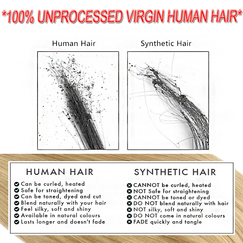 300G/3 Bundles THICK 100% Virgin Human hair Extensions Sewing In Bundles Weave