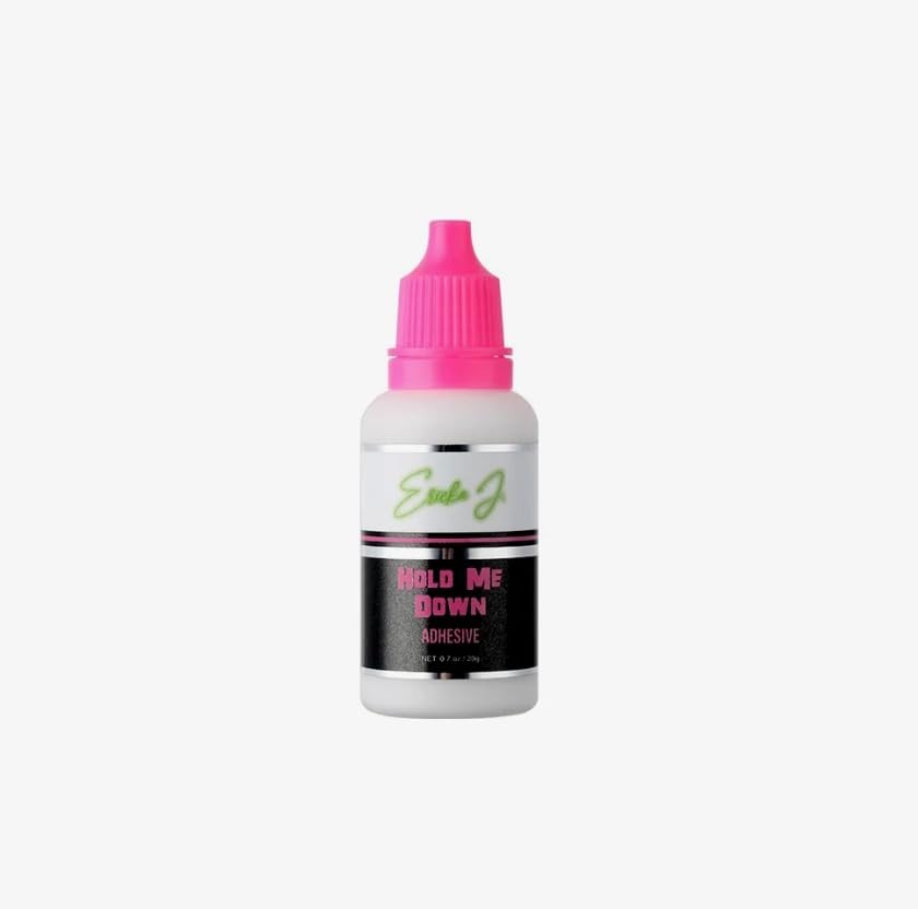Hold Me Down Adhesive – Waterproof Lace Wig Glue for Strong Hold, Quick Drying,