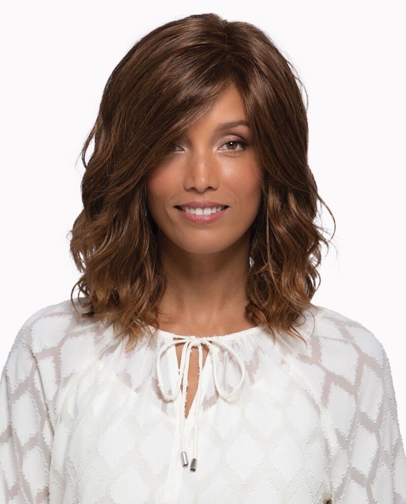 PETITE BERLIN WIG Estetica IN R12/26CHM COLOR FRONT SOFT LACE/HAND