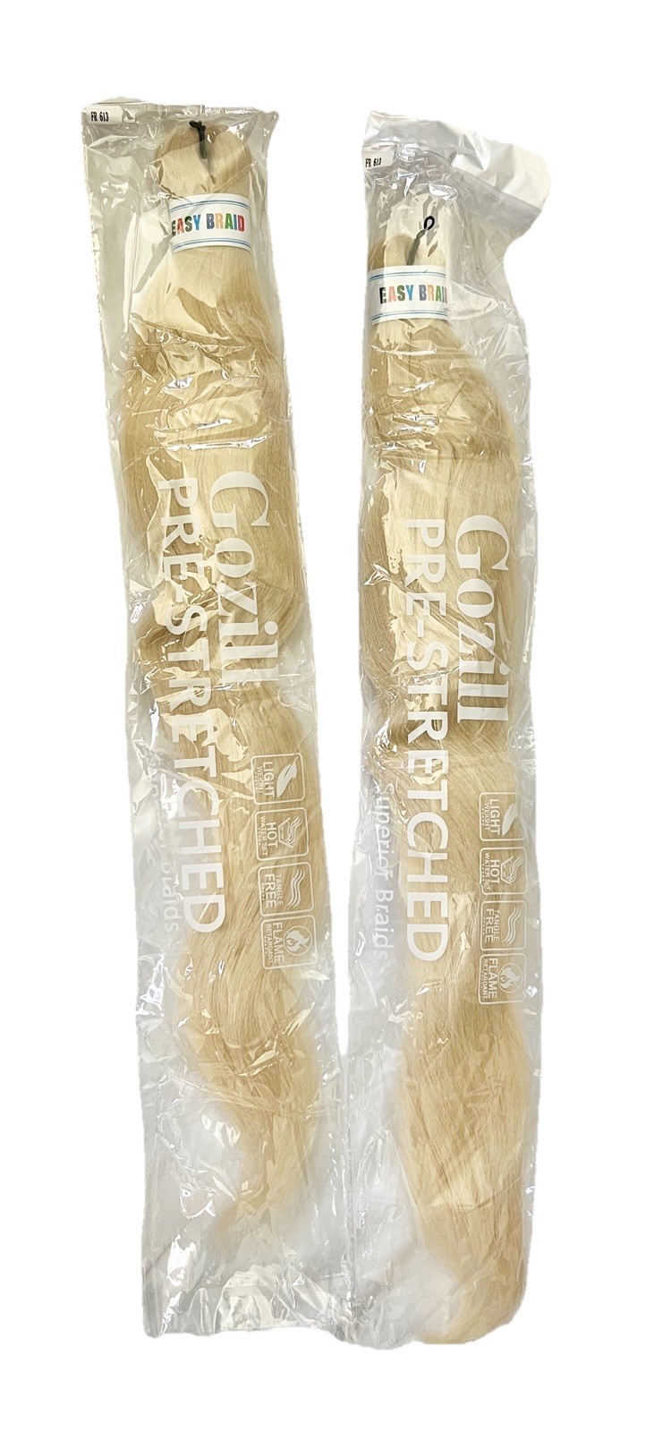 Gozill Pre-Stretched Superior Braids Lot Lightweight FR 613 Hair Beauty Supplies