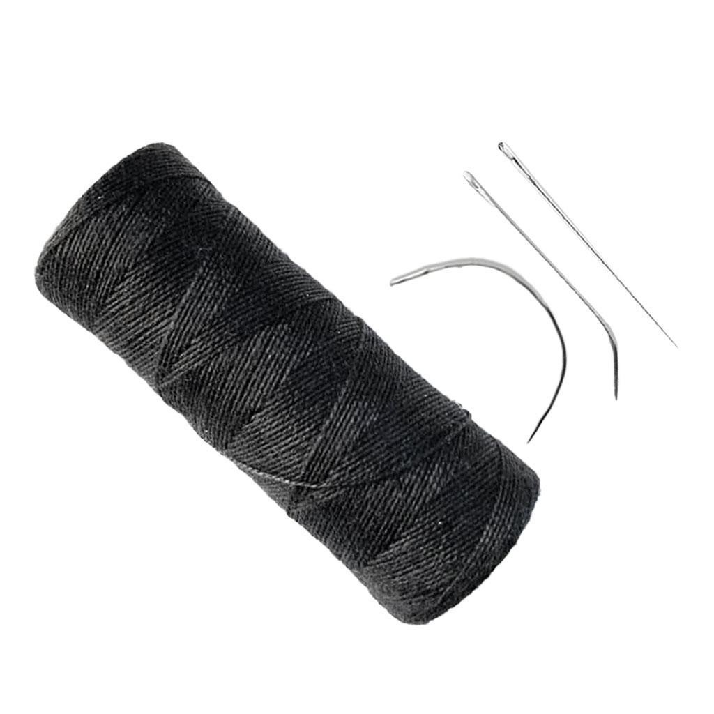 1pc Track Weft Weave Sew \\\”J+\\\” Black