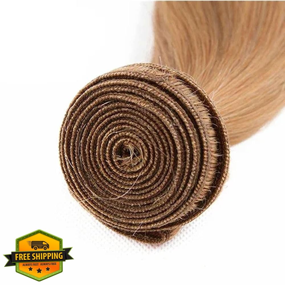 Raivide Hair Bundles 28 30 32 Inch Blonde #27ST