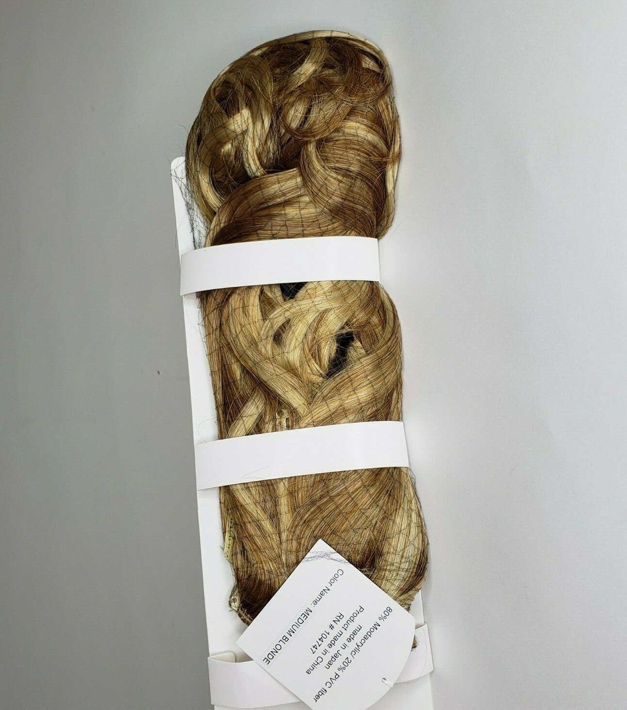 New Celebrity Signatures Long Med Blonde Hair Extensions Full Curls Cosplay