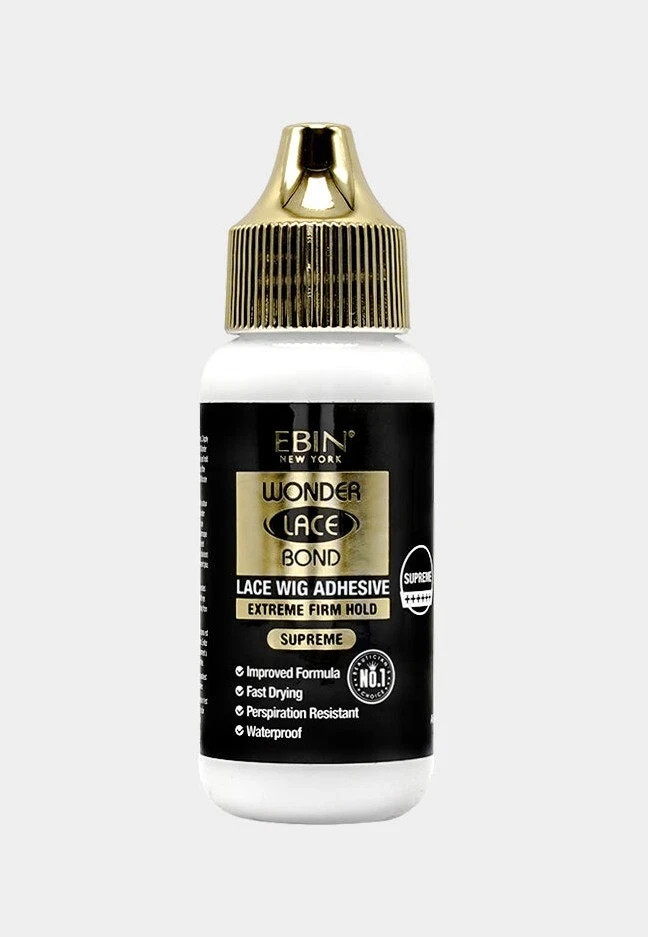 Ebin New York Lace Wig Bond Adhesive Supreme Waterproof 1.15 fl oz NEW