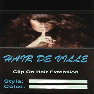 10pc Light Blonde Full Head Heat Resistant Synthetic Clip In Hair Extensions 22″
