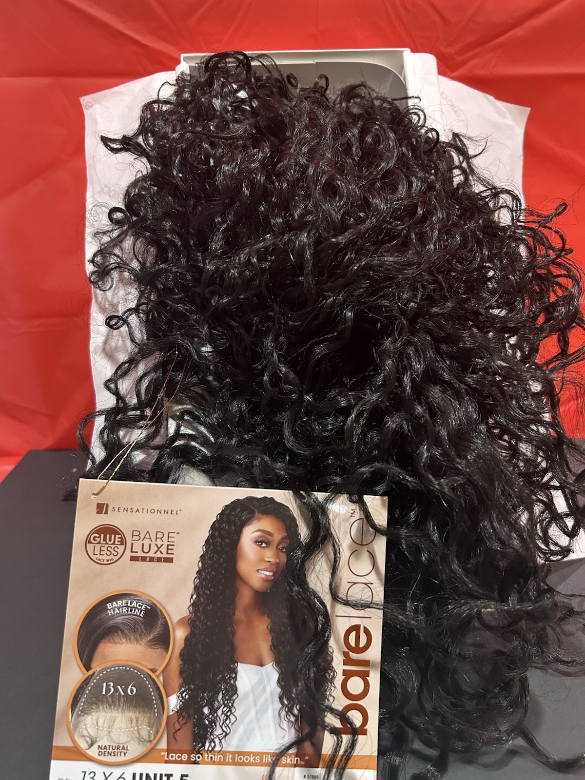 Sensationnel Bare Luxe Lace Glueless Closure Lace Wig – 6×5 Unit 5 Color 1