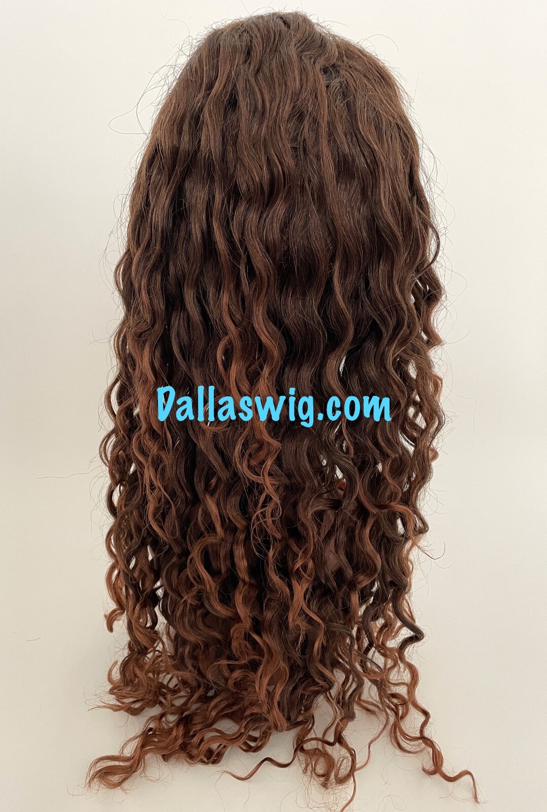 Hair Sense 100% Human Hair with Fake Skin Top Full Curly Wavy Style HH 823 Wig