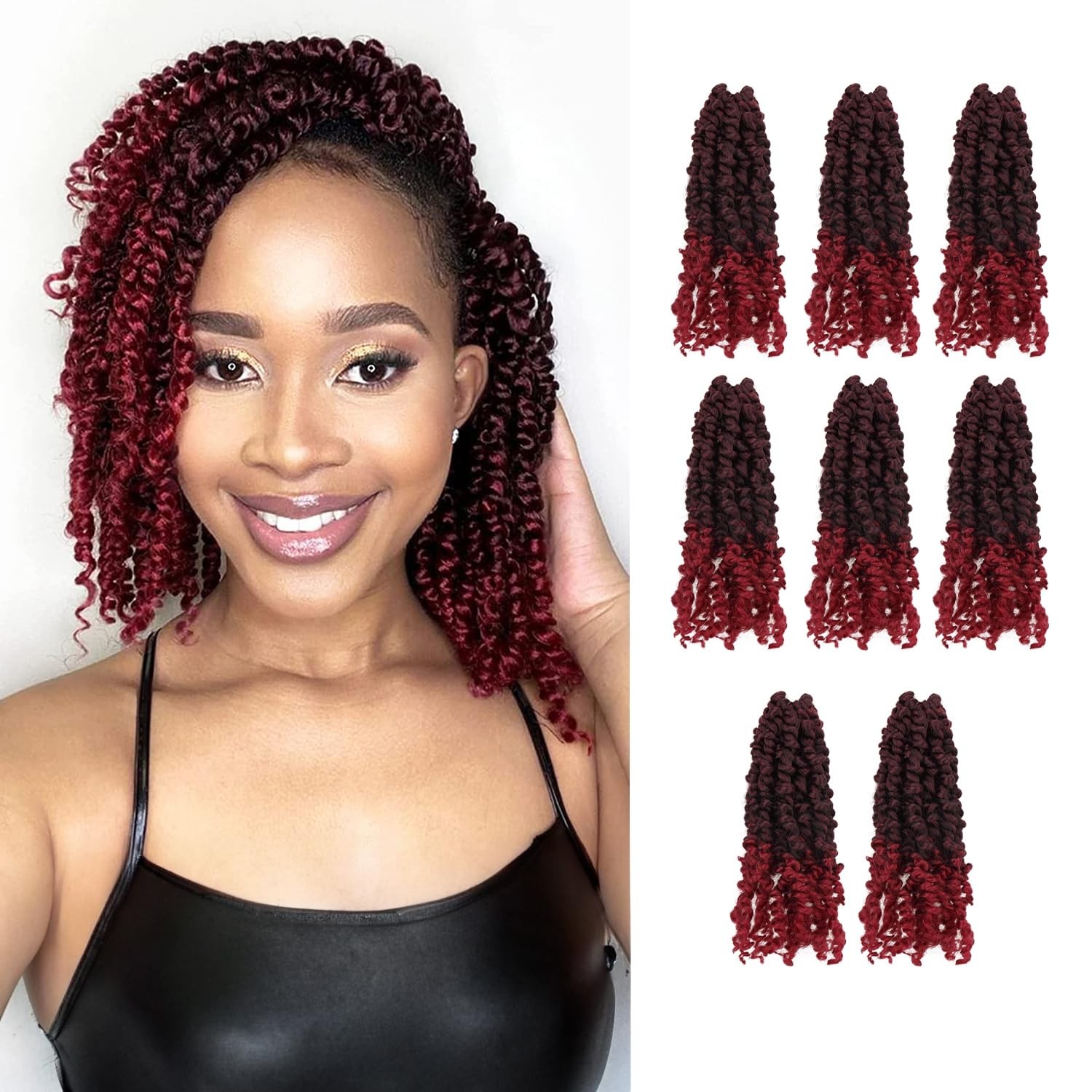 Miss Sula Passion Twist Hair-Pre-Twisted Passion Twistspre-Looped Crochet