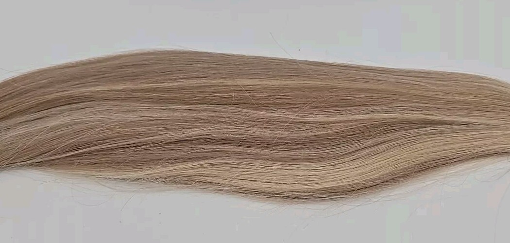 Human Hair Extensions U Tip Ash Blonde 16 Inch New