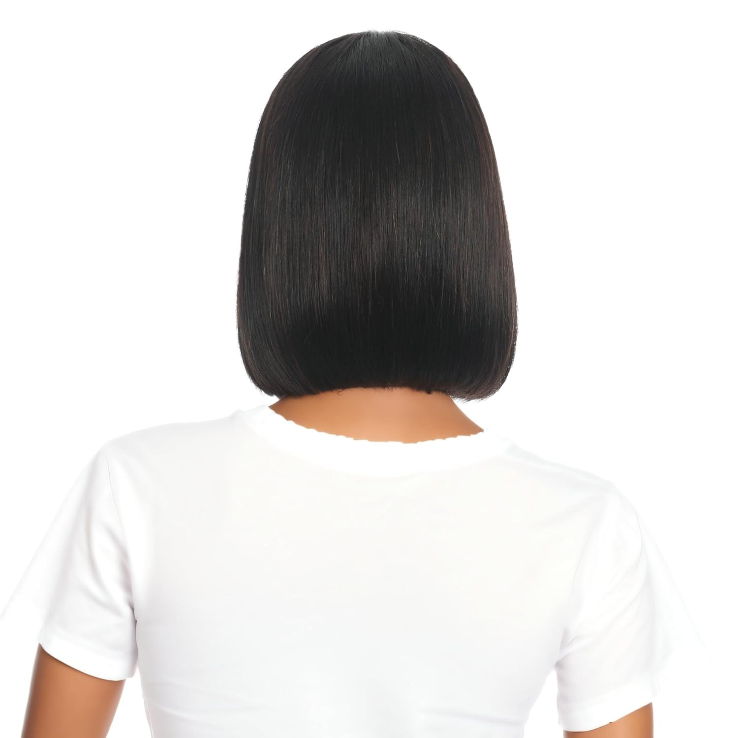 100% Human Hair 8 Inch Bob Wigs for Women 13×4 Front Lace High Definition