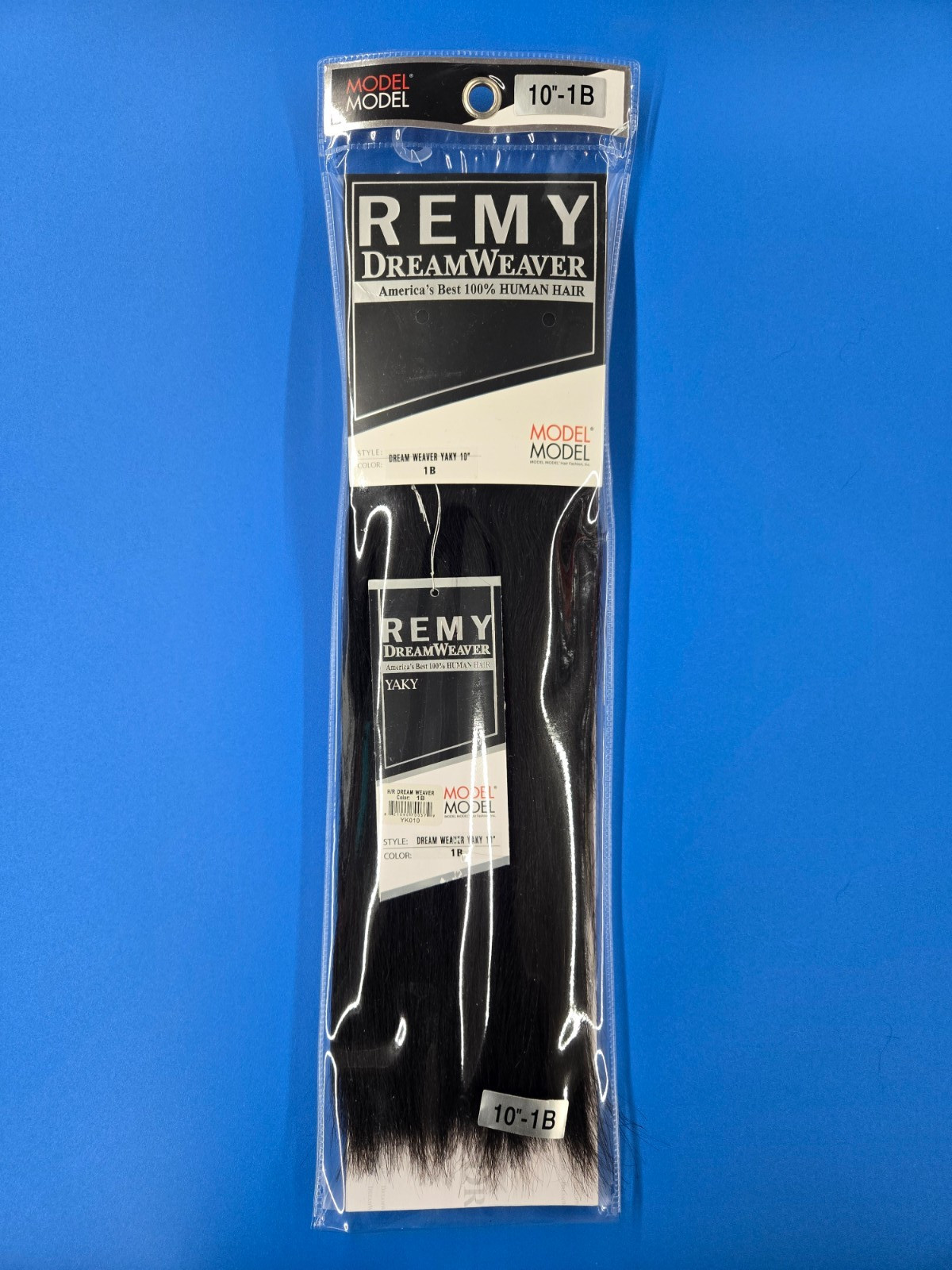 ModelModel Remy DreamWeaver Yaky 100% Human Hair Extension 10″-1B