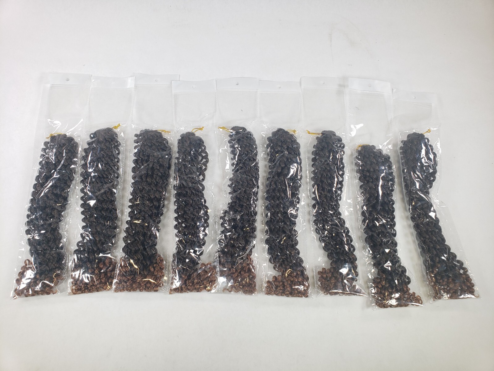 Pack Of 9 PCS Water Wave Passion Twist Crochet Hair Extensions 18″ T30#