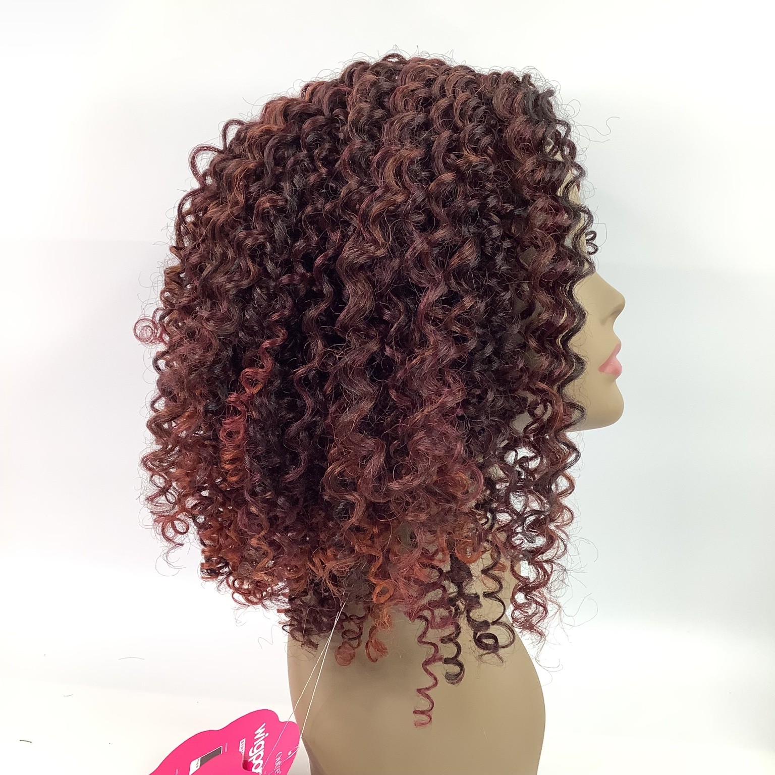 Outre wigpop KADIE Synthetic Full Wig Dragon Fruit Curly Heat Resistant
