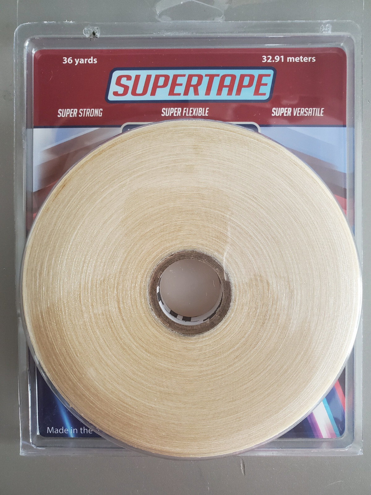 SuperTape 1″ x 36 yards lace hairpiece wig toupee tape extended bond