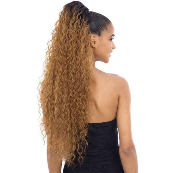 FREETRESS EQUAL SYNTHETIC DRAWSTRING PONYTAIL – CRUSH GIRL 30″
