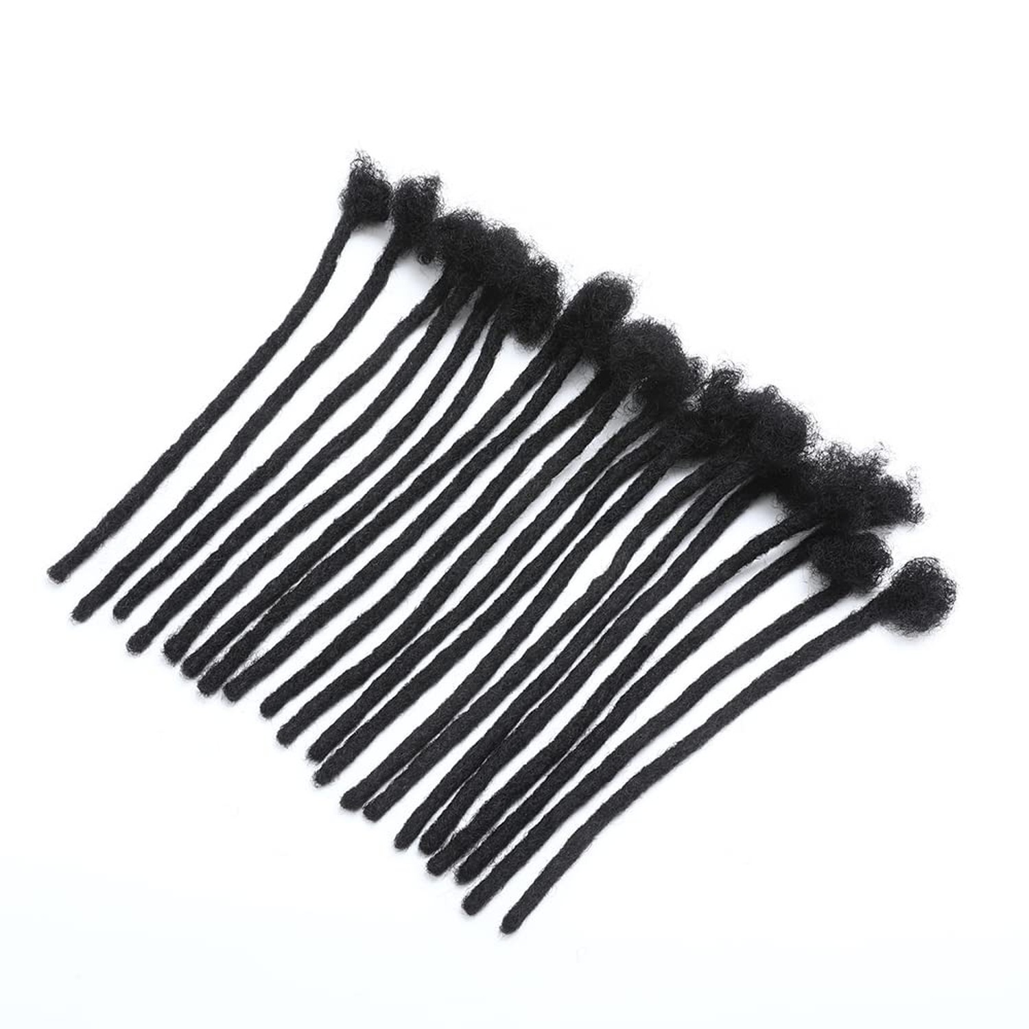 6 inch 20 Strands Loc Extensions Real Human Hair for Women/men Can … Fast Ship