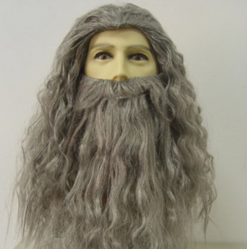 Movie The Lord of The Rings Cosplay Gandalf Wig Halloween Cosplay Costume Wig