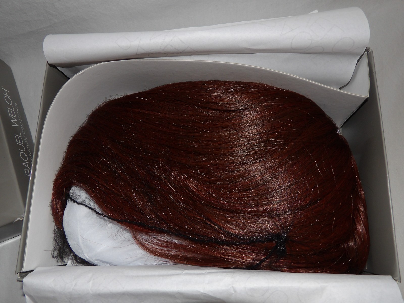 Raquel Welch Born to Shine Short Asymmetrical Wig Hairuwear RL33/35 Deepest Ruby