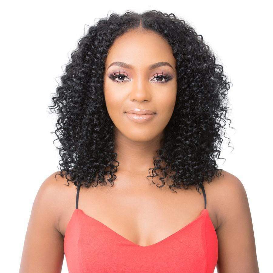 IT’S A WIG HUMAN HAIR WIG – HH U PART DEEP WAVE