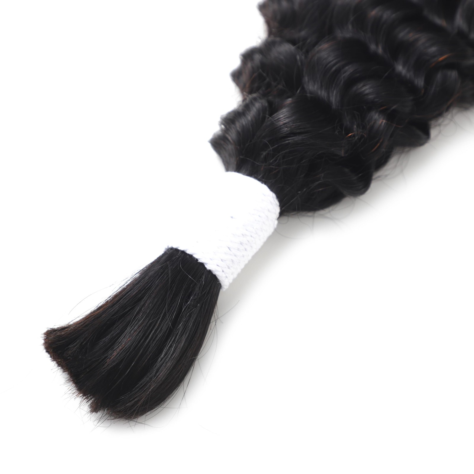 Nerumo Human Braiding Hair For Boho Braids 2 Bundles 100G 20Inch Water Wave