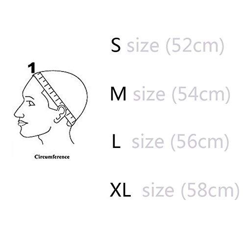 U Part Swiss Lace Wig Cap 4X4 Inch Black L – Adjustable Straps for Beginners