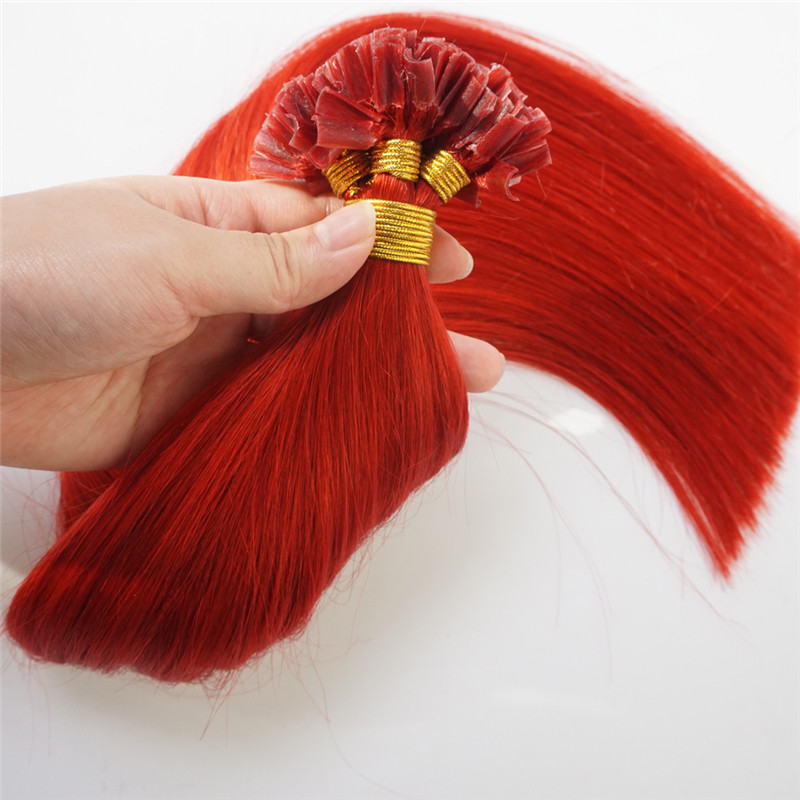 50/100S Pre Bonded U/Nail tip Keratin 100% Remy Human Hair Extensions 16-26Inch