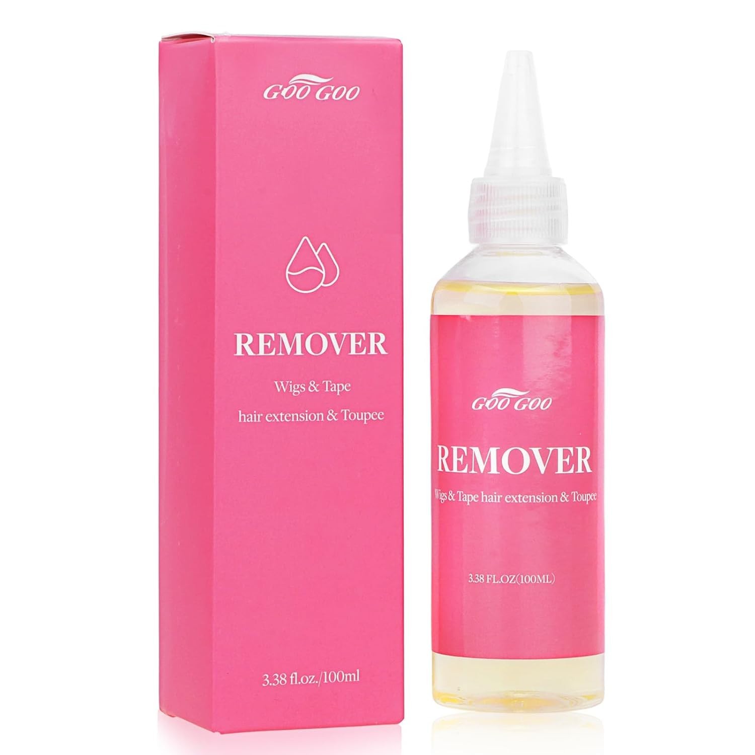 Gentle Solvent-Based Hair Glue Remover 100ml – Effortless Tape-In Extension Care
