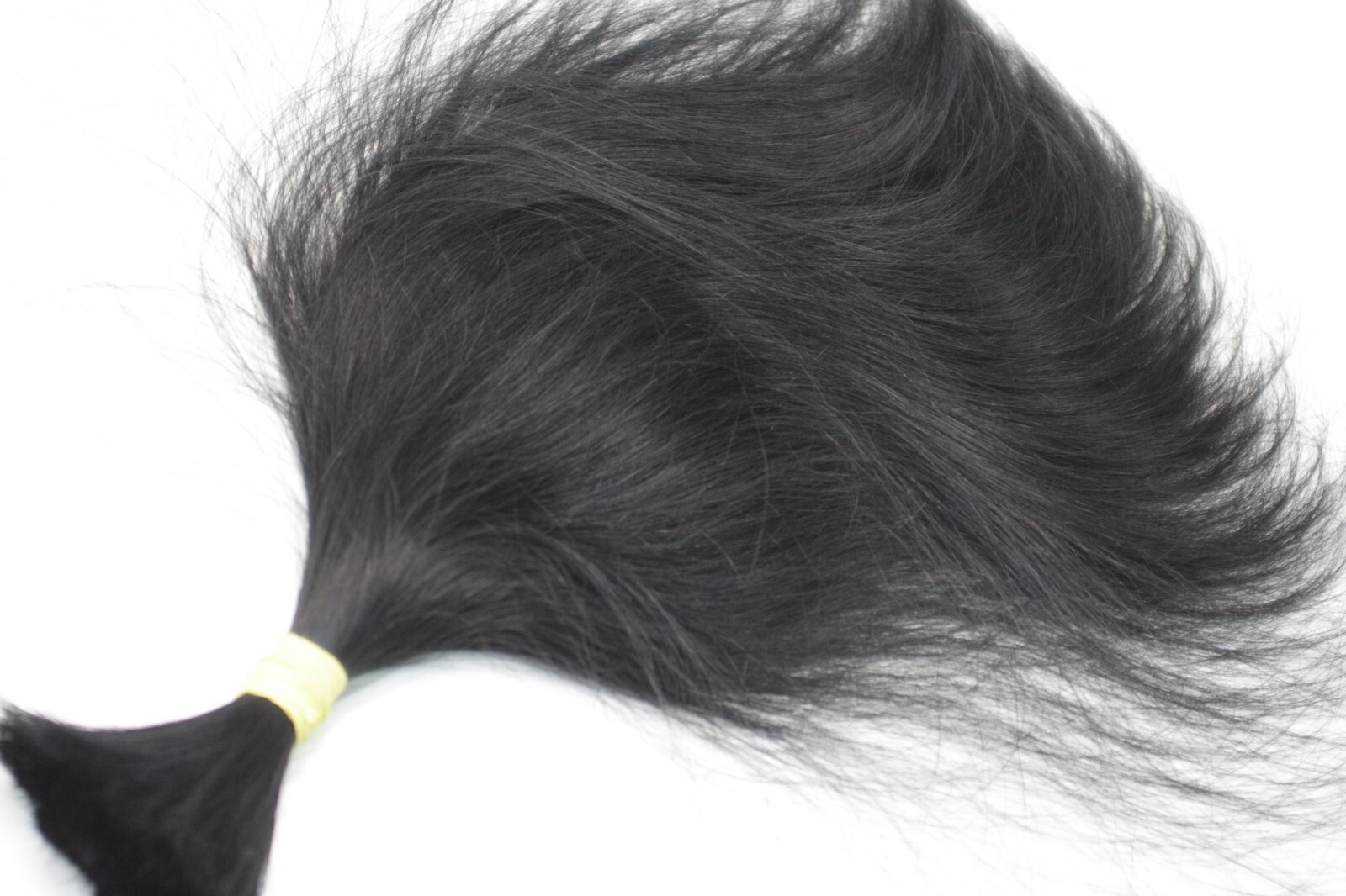 Silky LUX Natural Slavic Ukrainian Black hair extensions 45m/18″ & 105gr/3,7oz