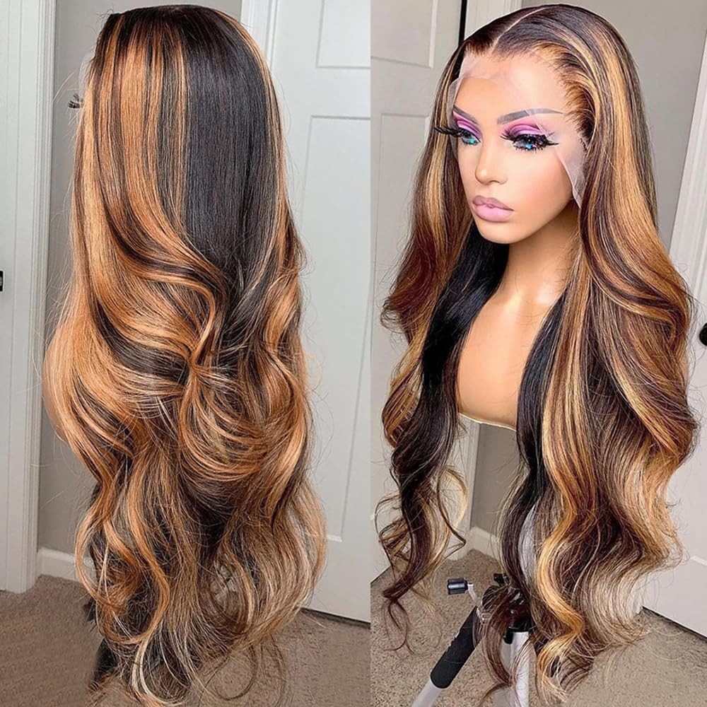 Highlight Synthetic Hair Hand Tied Natural Preplucked Hairline Illusion Lace …