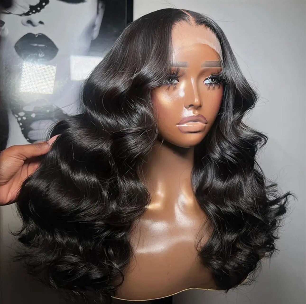 13×4, 18inch , Lace Front Human Hair , HD Lace