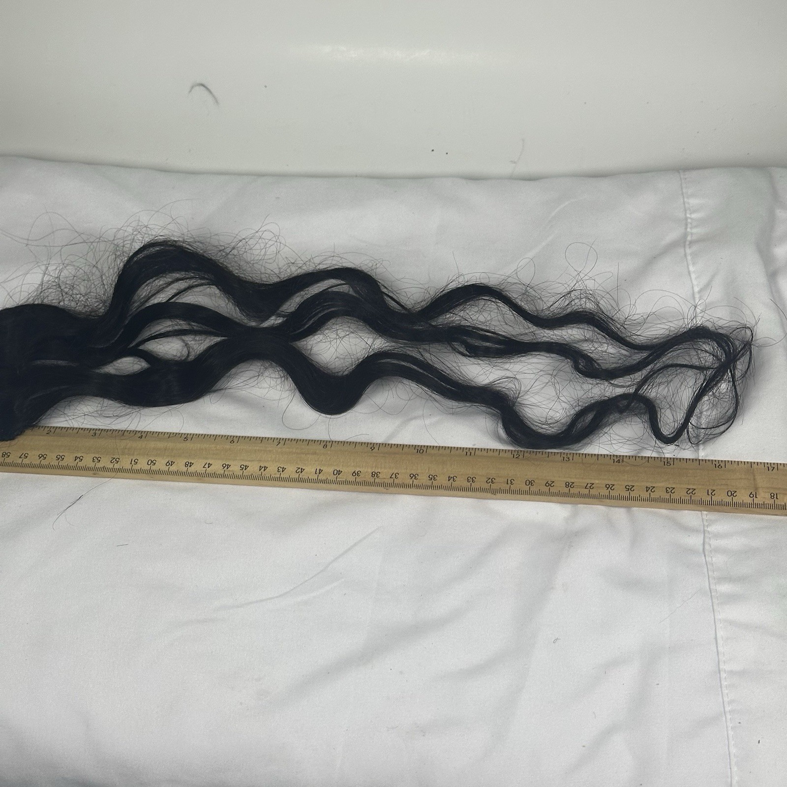 Ashine 100% Brazilian Human Hair Extensions-Black 18, 20, And 22 Inch Hair