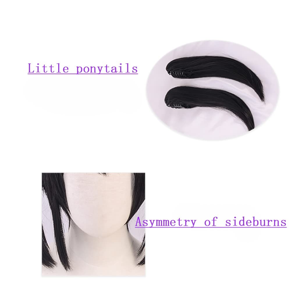 SUNXXCOS Straight High Temperature Fiber Hono cosplay Clip On Ponytail hair a…