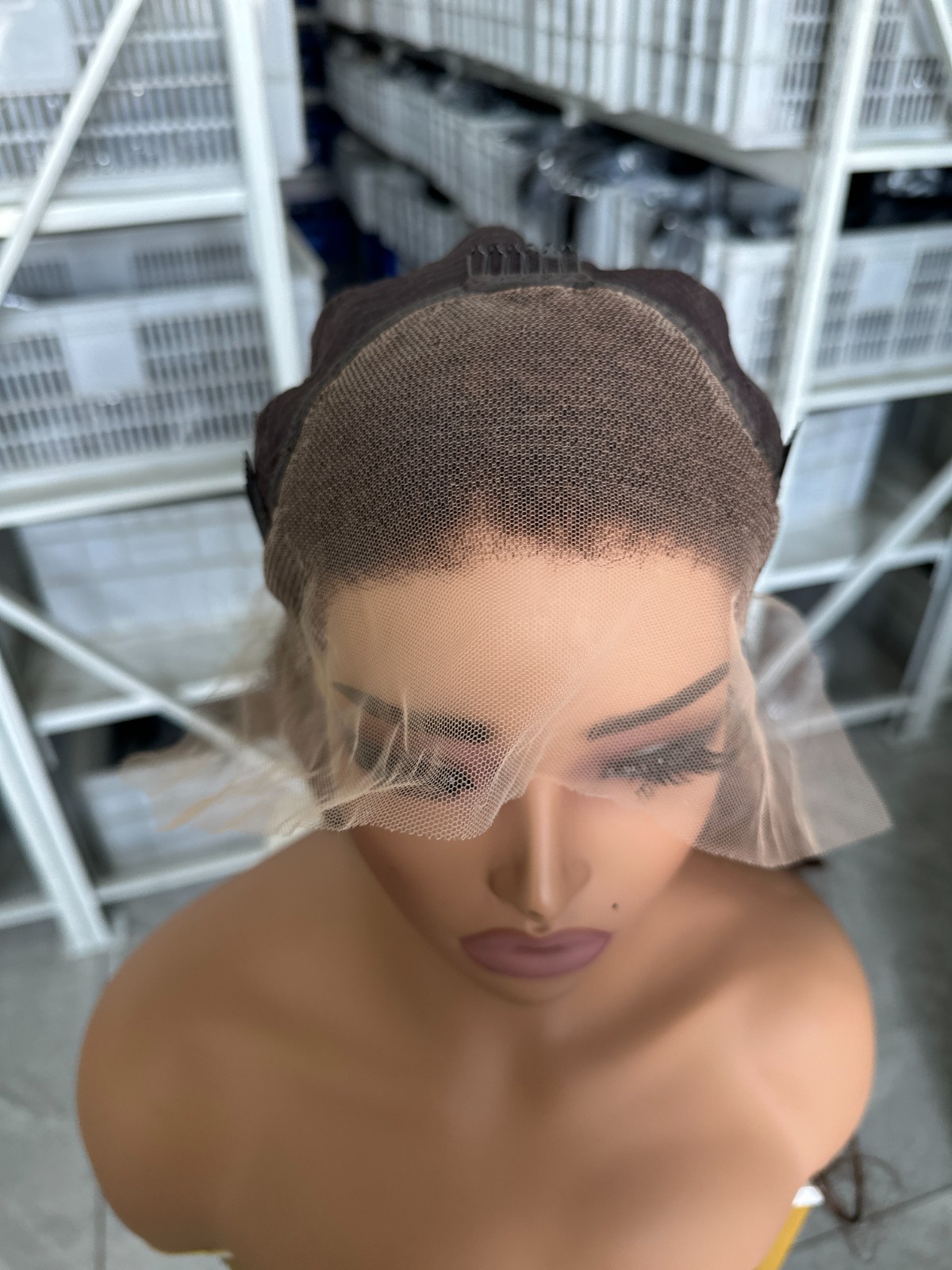 130% Body Wave 30inch Salon Brown 13×4 Transparent Lace Front Wig Human Hair