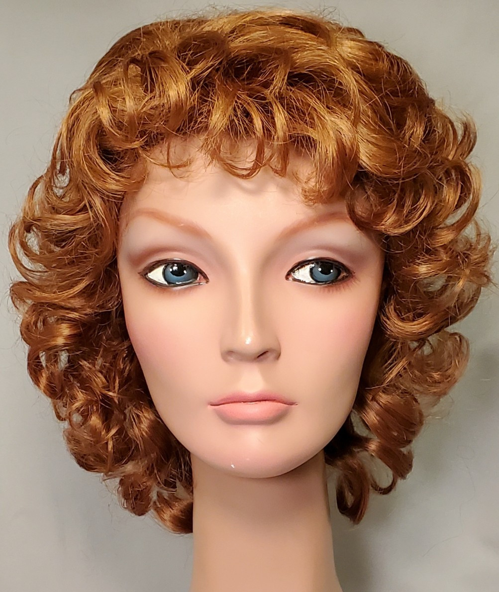New York New York Tony of Beverly Curly synthetic wig Color 28 NWOT display