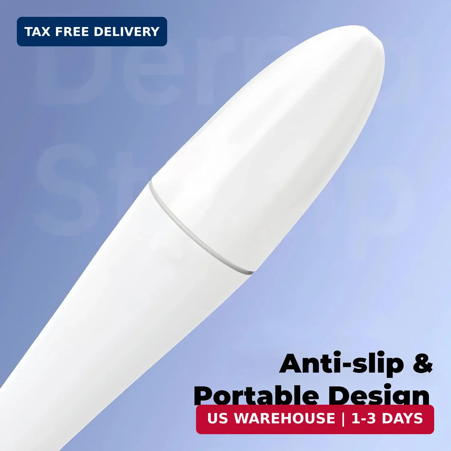 Dermastamp for Hair & Beard Micro-exfoliating Tool for Women and Men