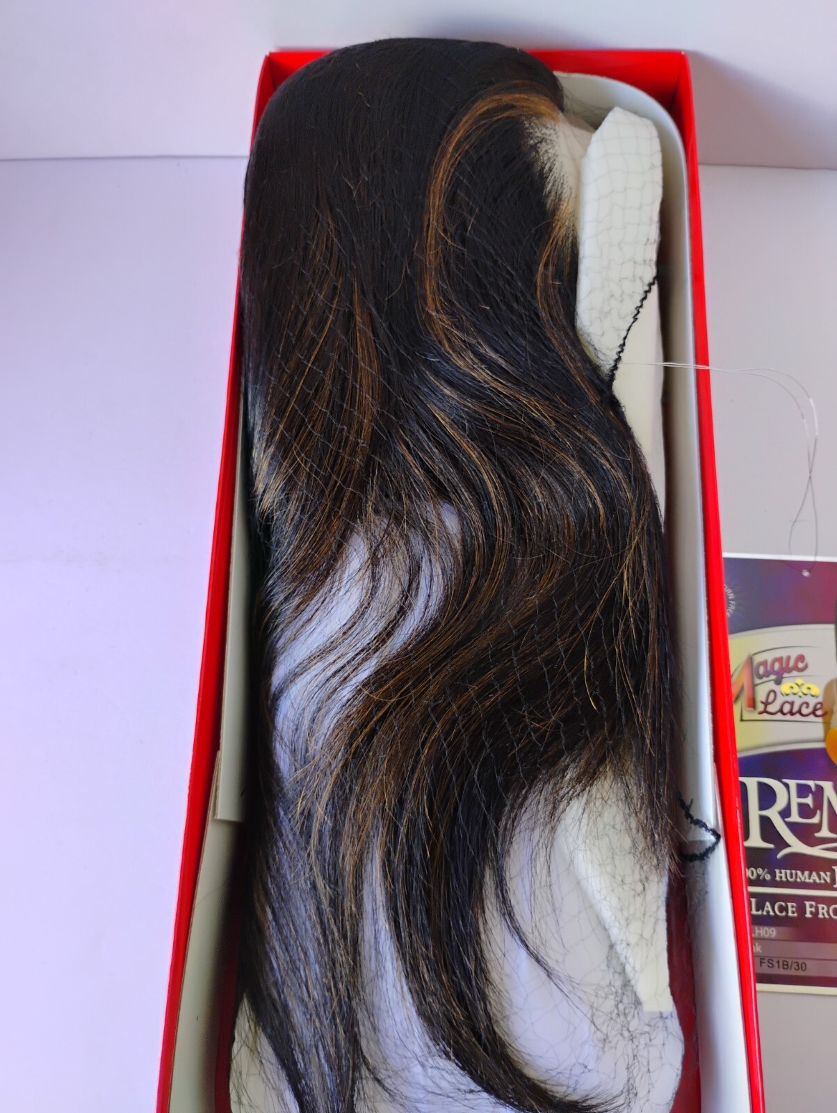 Magic Lace – 100% Human Remi Hair – Lace Front Wig. Style-MLH09