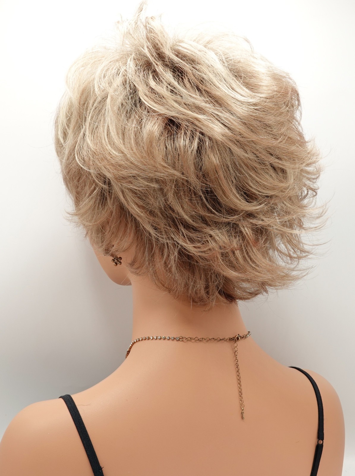 ALYSSA Wig by ENVY, Sparkling Champagne, *CLEARANCE!* Open Cap, Best-Seller
