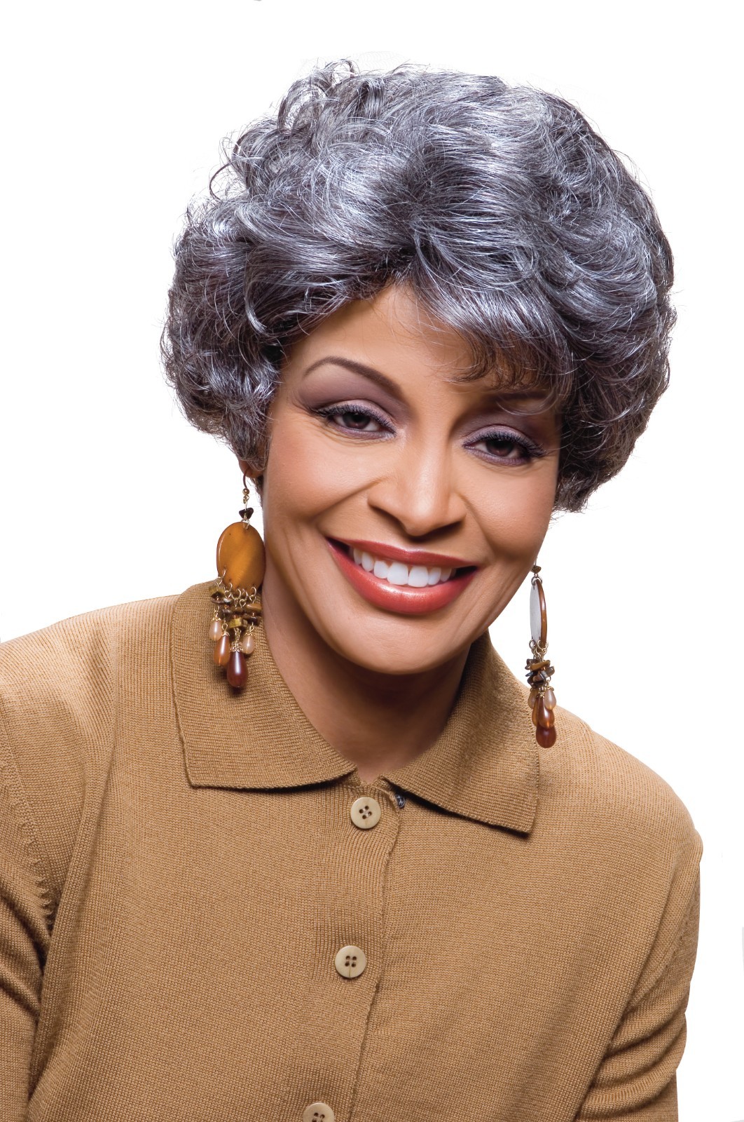 Foxy Silver ELEN Wig, Stylish and Natural-Looking Synthetic Wig