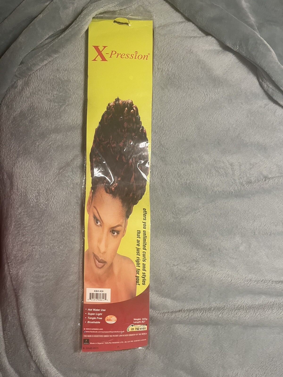 X-pression Premium Original Ultra Braid Color 27 Hair thread lot Black Brown