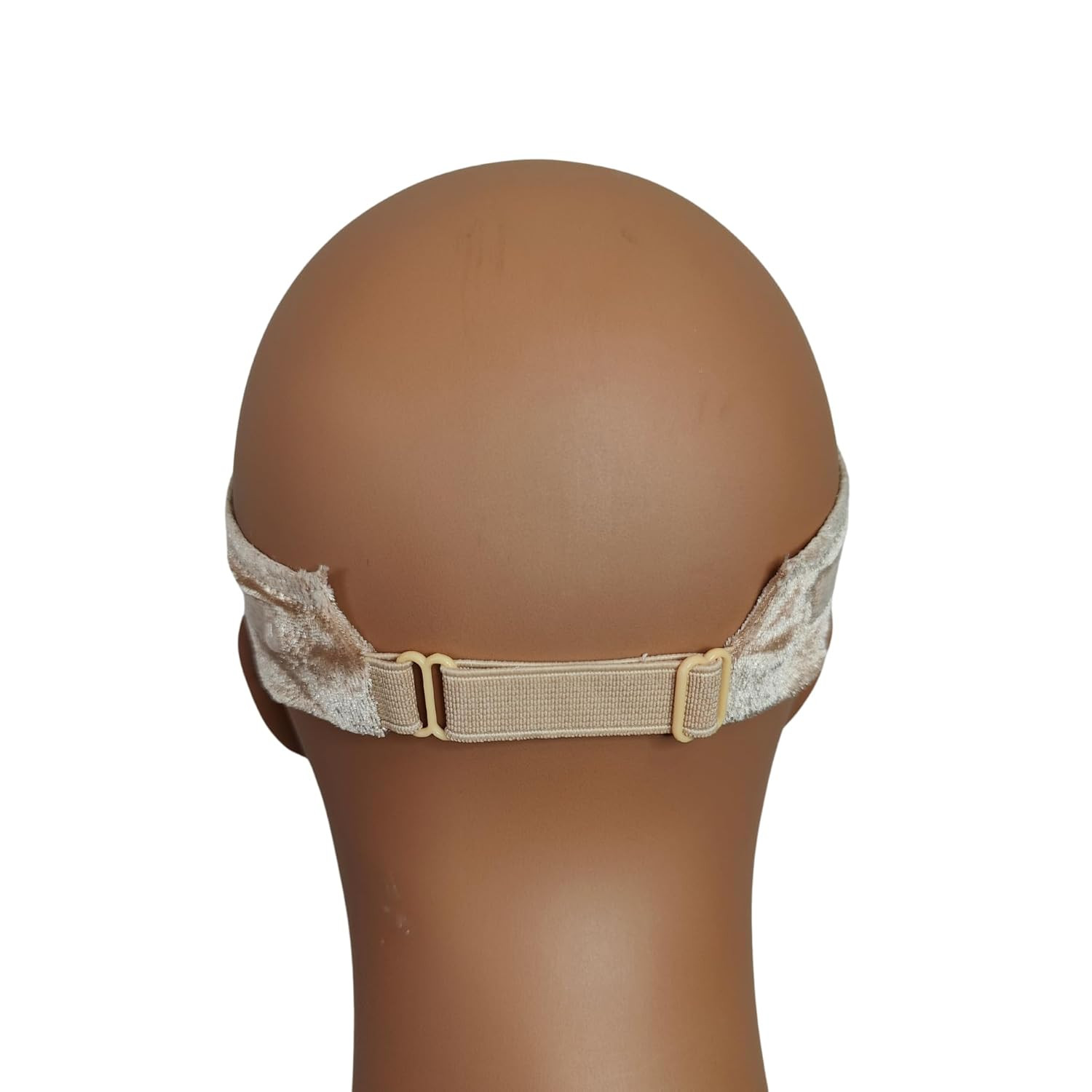 Velvet Grip Wig Band | Silicone and Lace | Adjustable for Lace Front Wigs (Beige